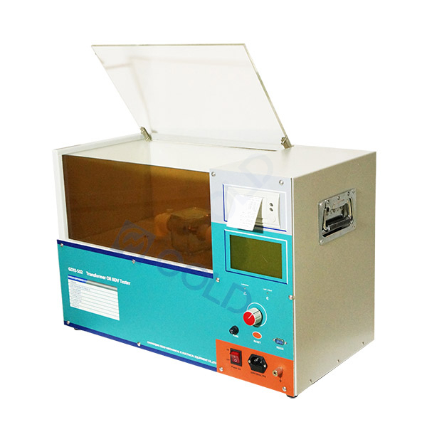 GDYJ-502 Uuzaji wa moto 100kv Transformer Insulating mafuta dielectric nguvu tester