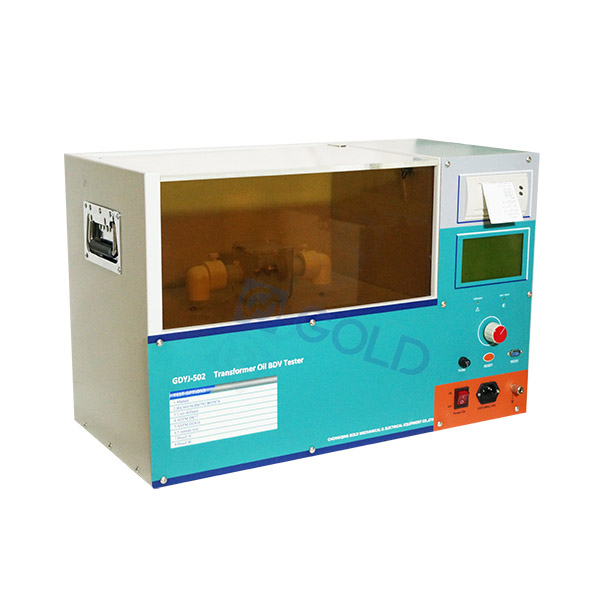 GDYJ-502 Uuzaji wa moto 100kv Transformer Insulating mafuta dielectric nguvu tester