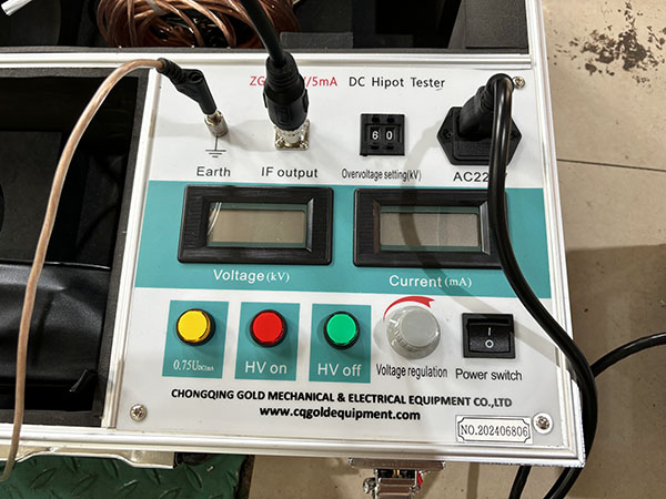 ZGF Series 60KV hadi 300kV DC Jenereta ya Voltage ya Juu kwa MOA Kuhimili Upimaji wa Voltage