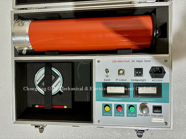 ZGF Series 60KV hadi 300kV DC Jenereta ya Voltage ya Juu kwa MOA Kuhimili Upimaji wa Voltage