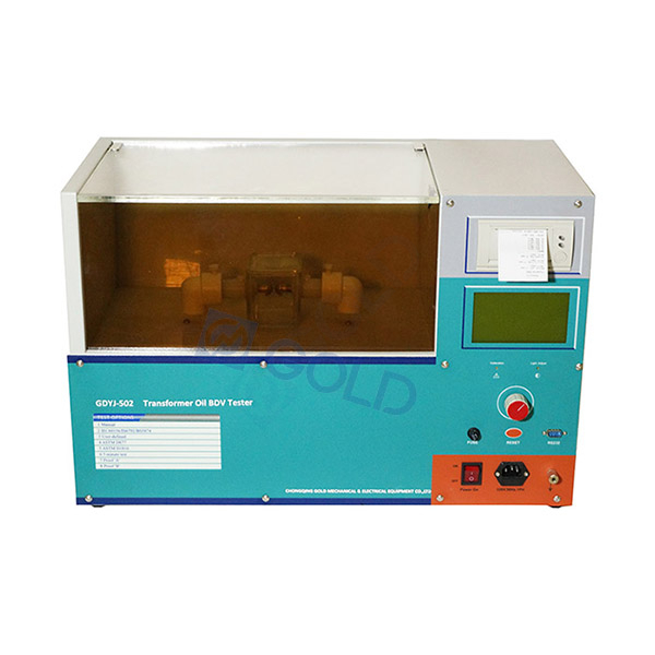 GDYJ-502 Uuzaji wa moto 100kv Transformer Insulating mafuta dielectric nguvu tester